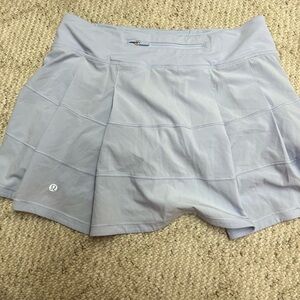 Lululemon pace rival MR skirt (long) periwinkle